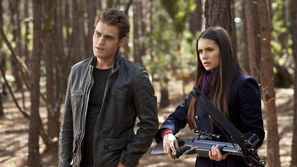 The Vampire Diaries-Nina Dobrev en Paul Wesley grappen om 'ruzie'