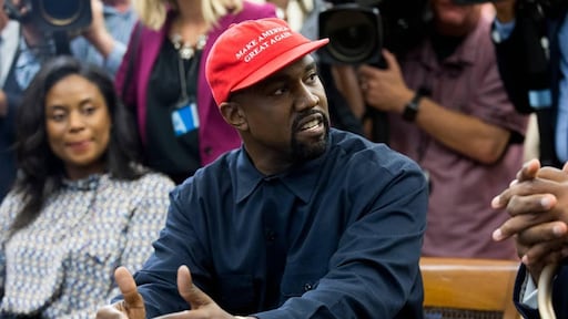 Kanye West wil nog steeds president van Amerika worden