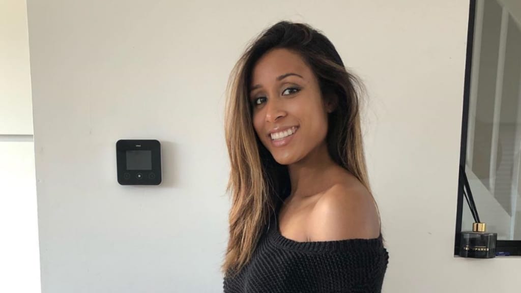 Airen Mylène toont haar prachtige babybuik