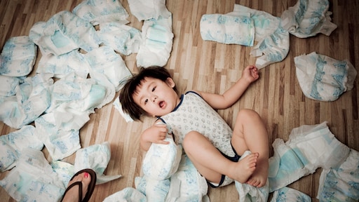 Is de wasbare luier terug? 'Geen poep tot de oksels én minder afval'