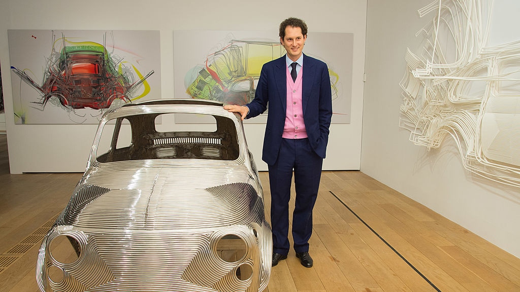 President John Elkann van Fiat Chrysler.