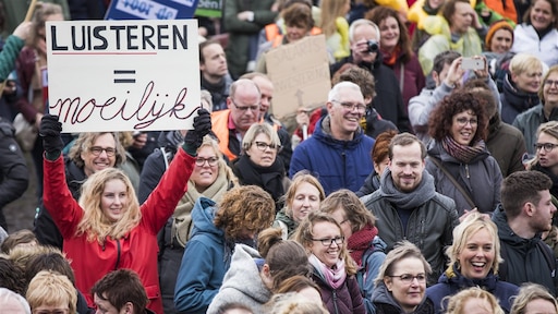 Onderwijsvakbond AOb: staking leraren gaat woensdag tóch door