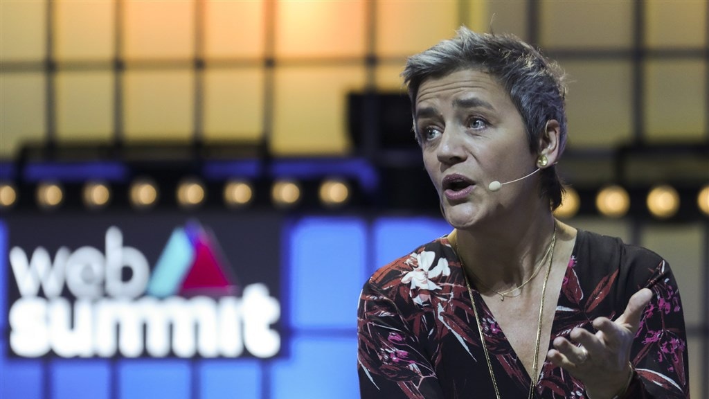 Vestager waarschuwt techbedrijven: opknippen is een optie