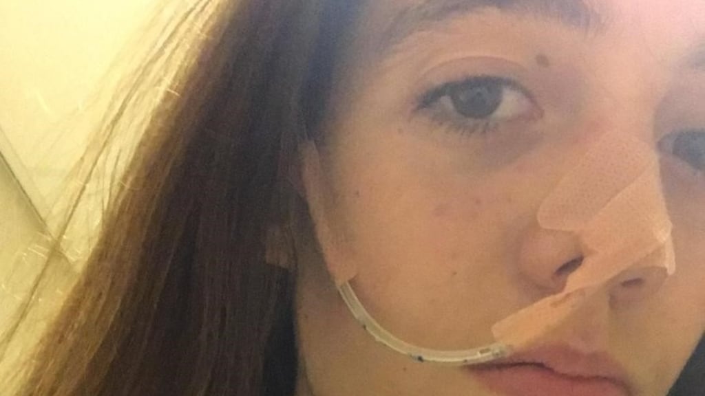 Op gegeven moment woog Angela nog 38 kg.