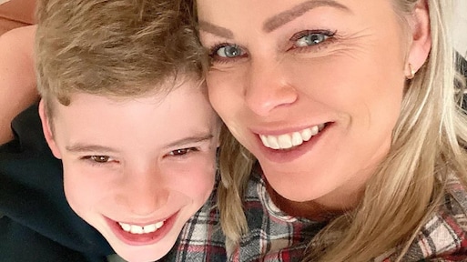 Ondertussen: óók Bridget Maasland geniet van tijd met zoontje