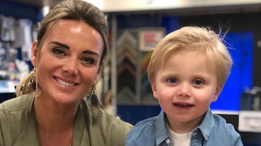 Monique Westenberg en zoontje krijgen geen genoeg van herfst