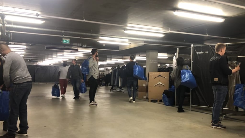 Sample sale is buitenkansje voor koopjesjagers, retail heeft het nakijken