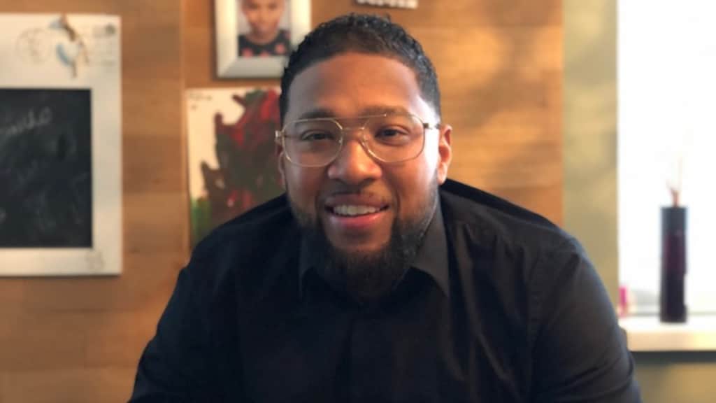 Jay, thuis in Rotterdam.