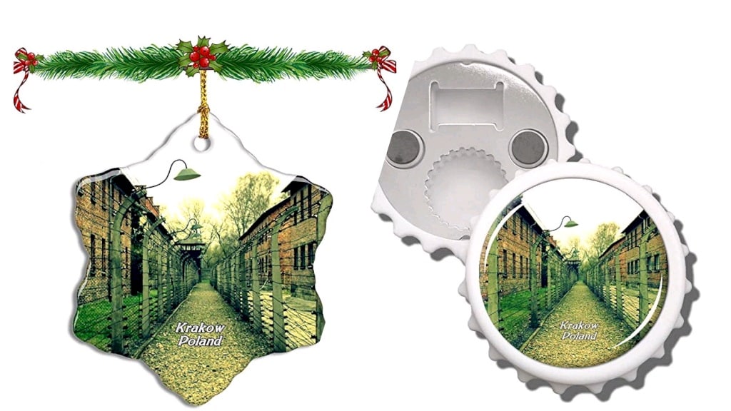 'Ongepast': Auschwitz-kerstversiering te koop op Amazon