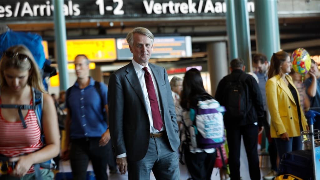 Dick Benschop, topman van Schiphol (archieffoto).