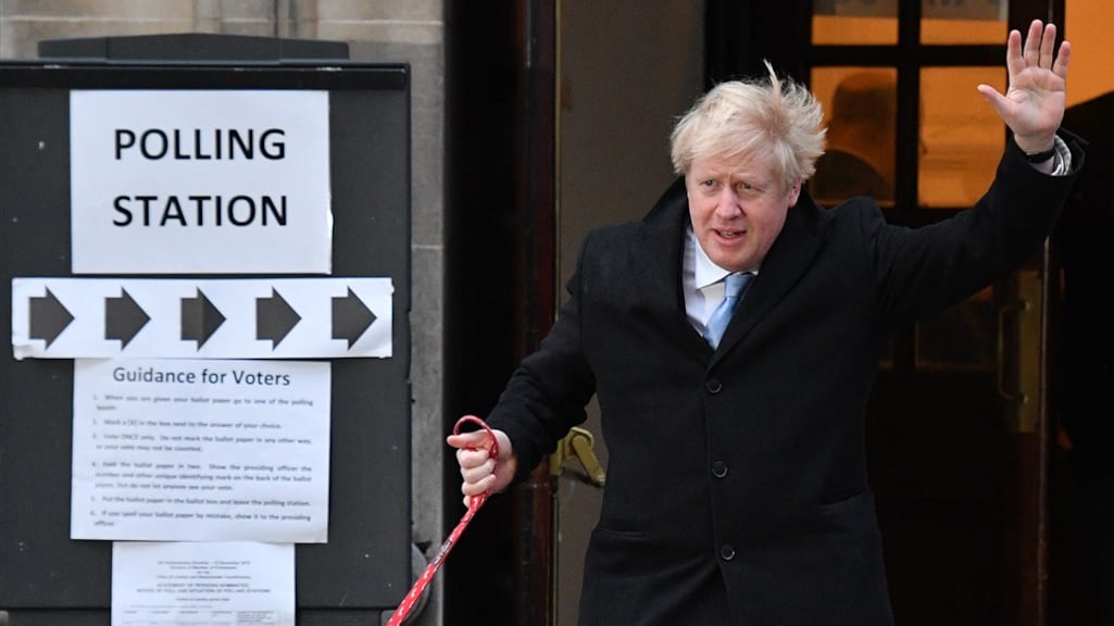 Johnson heeft absolute meerderheid, weg vrij voor zijn brexit