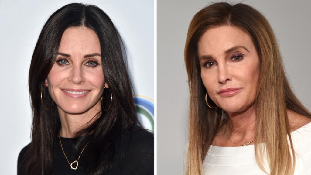 Friends-actrice Courteney Cox wordt verward met Caitlyn Jenner