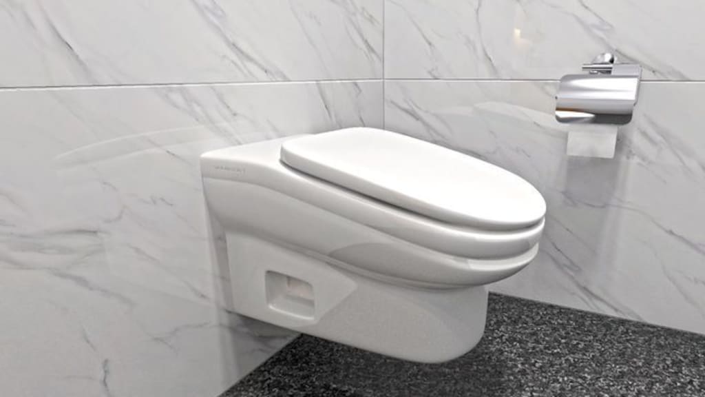 Dit toilet moet ervoor zorgen dat je minder lang op de wc zit in de baas z'n tijd