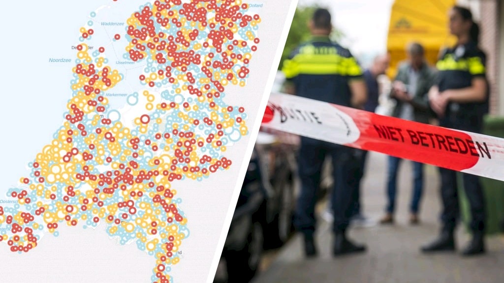 Hoe crimineel is jouw woonplaats? Check het hier