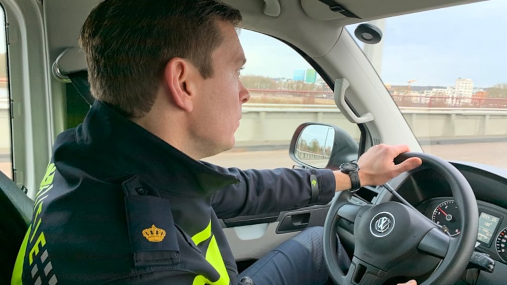 Teamchef Gideon Zandstra van de politie in Arnhem