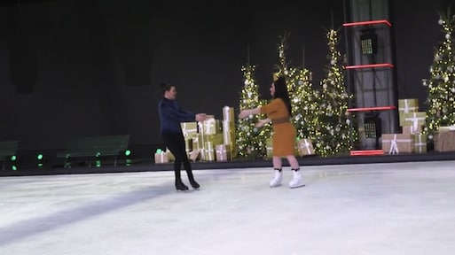 Pijnlijk! Louisa Janssen maakt klapper op het ijs