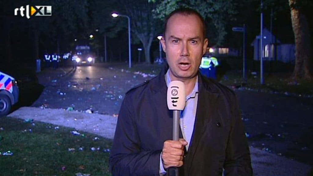 Hans Schutte in Haren tijdens Project X