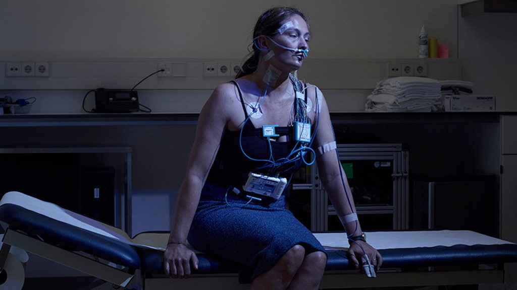 Michelle, uit de tentoonstelling van Annabel.