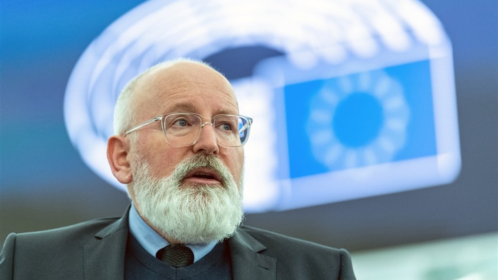 Frans Timmermans: 1 biljoen euro voor klimaat is pas het begin