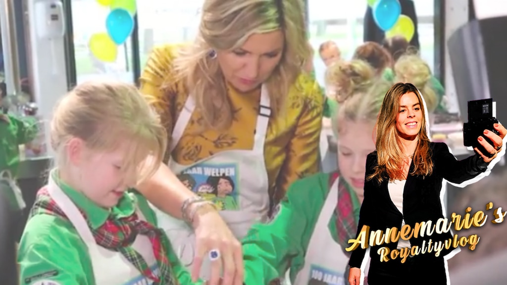 Annemarie's Royaltyvlog: Koningin Máxima bakt erop los