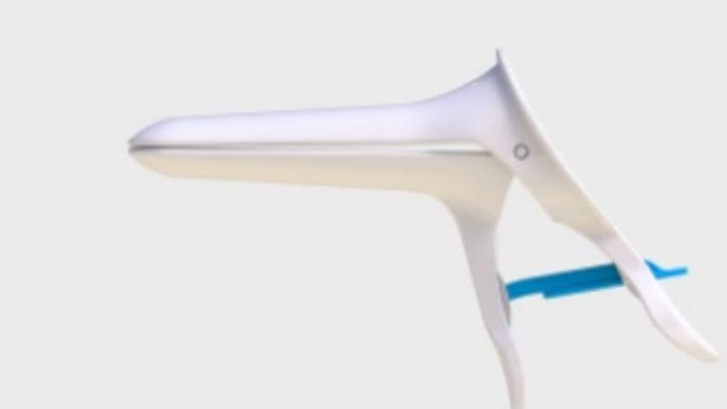 Het type eendenbek dat bij Bekkers in het ziekenhuis wordt gebruikt.