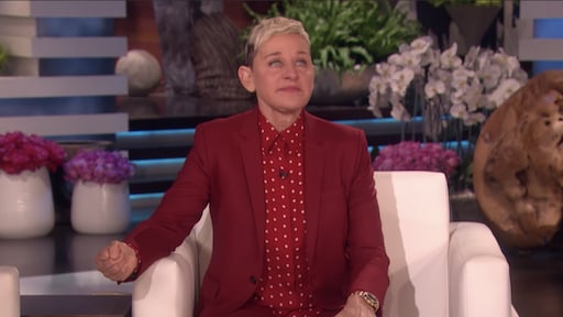 Ellen DeGeneres breekt tijdens haar show