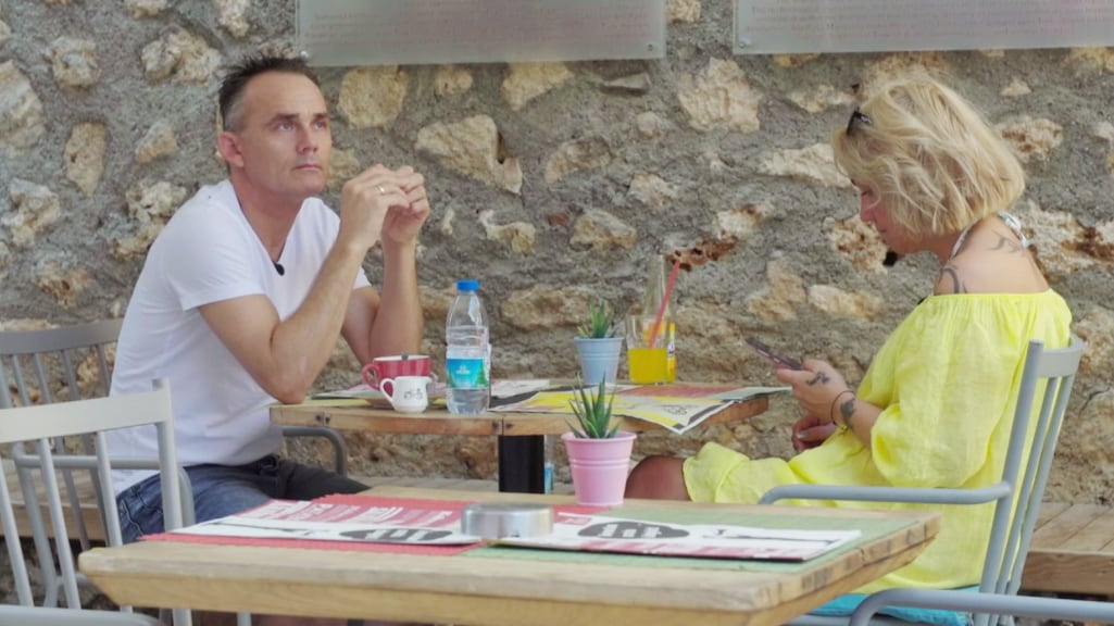 MAFS-Henk kan geen verbinding maken met Chantal