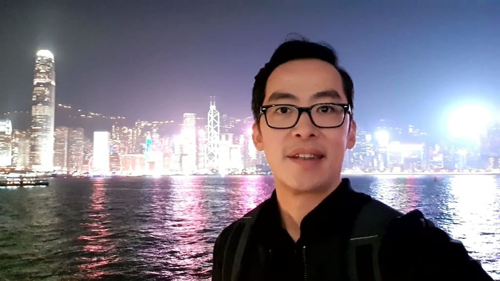 Songkie Lie in Hongkong.