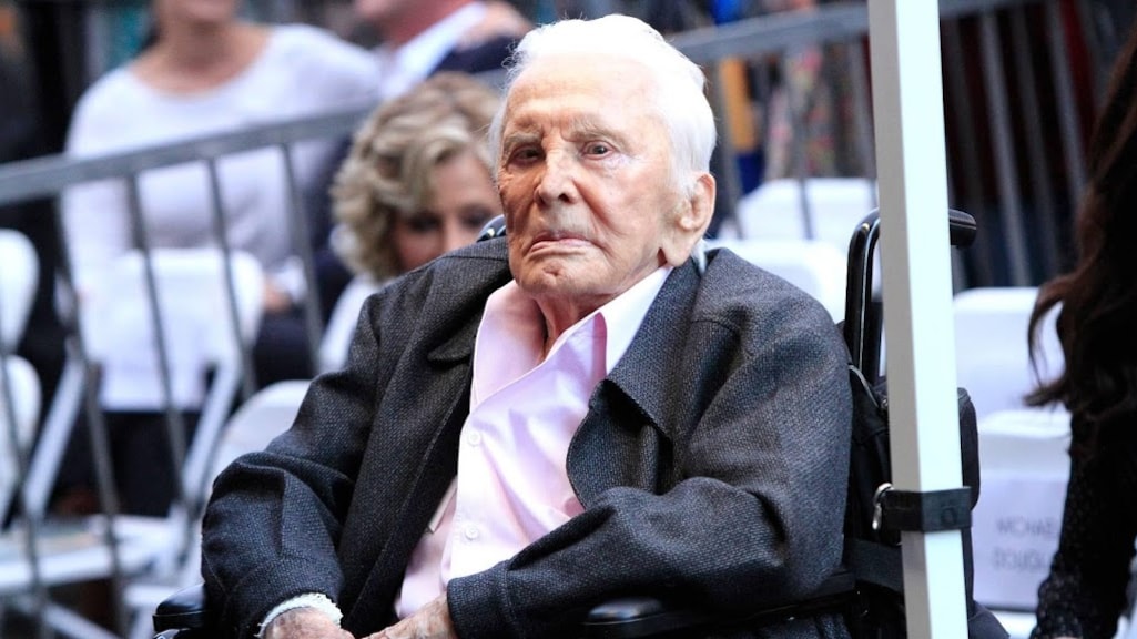 Hollywoodlegende Kirk Douglas overleden op 103-jarige leeftijd
