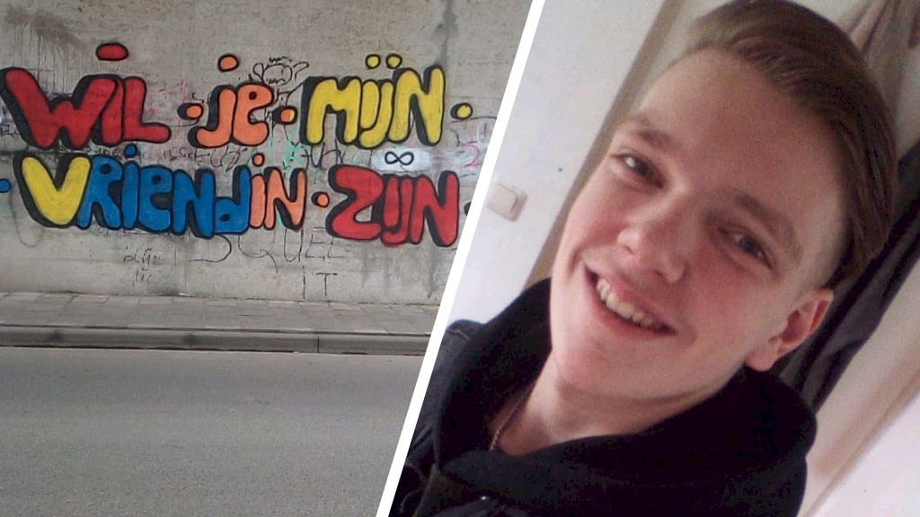 Ultieme liefdesbetuiging eindigt voor Fabian (17) bij bureau Halt
