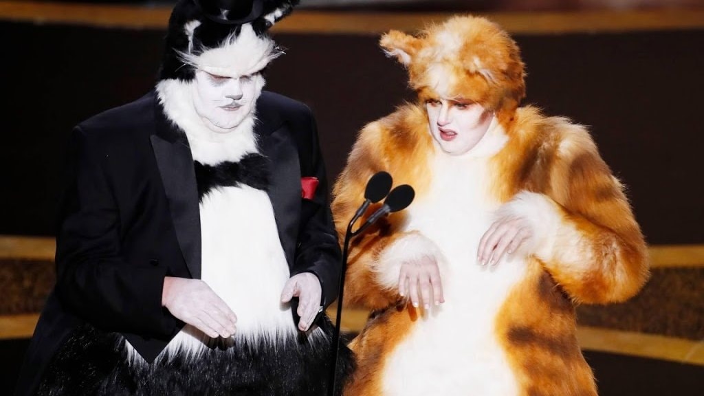 James Corden en Rebel Wilson zorgen voor ophef met Oscar-stunt