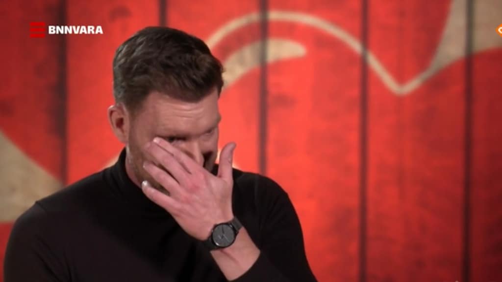 Sipke Jan Bousema overmand door emoties in First Dates