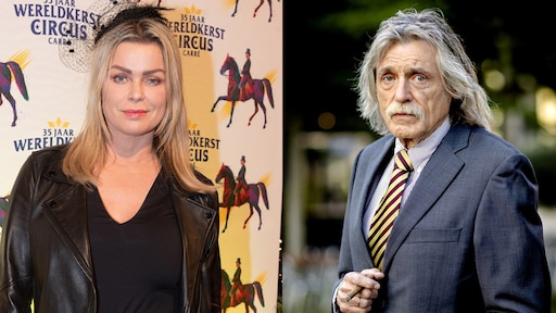 Johan Derksen reageert op breuk Bridget en André: 'Rare relatie'