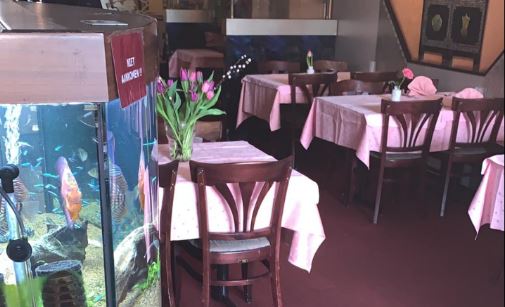 Het lege restaurant van Vivien