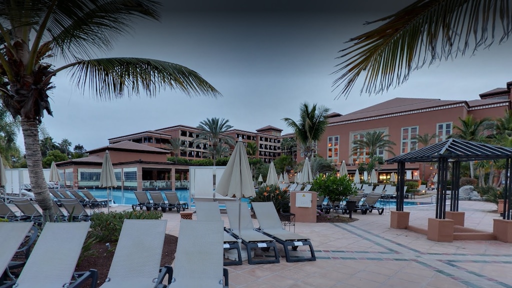 Het hotel op Tenerife.