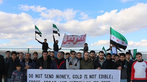 De posters die de wereld over gingen: 'Laat ons hier sterven, maar lieg er niet over'