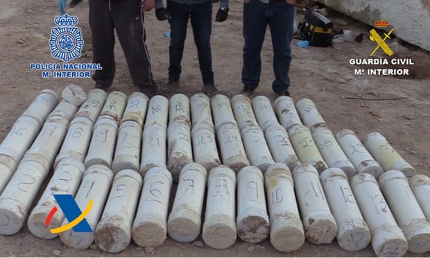 Crystal meth: Spaanse politie doet recordvondst in marmer