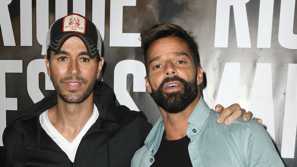Enrique Iglesias en Ricky Martin samen op tournee