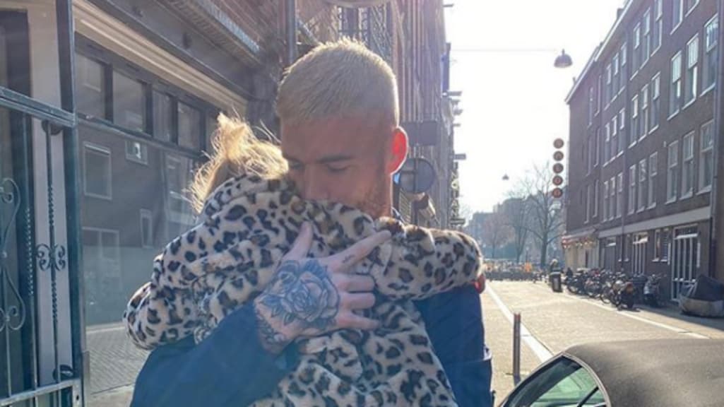 Lars Veldwijk ziet dochter Zara-Lizzy weer