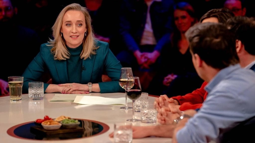 Eva Jinek schudt geen handjes meer