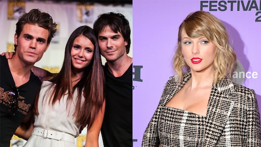 Taylor Swift zat bijna in The Vampire Diaries