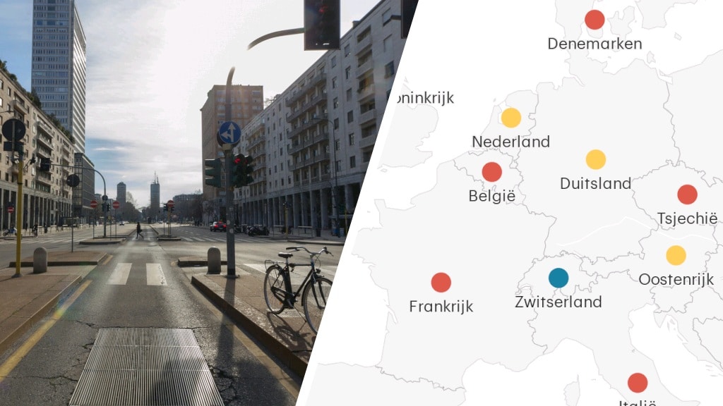 Europa in greep corona: deze maatregelen gelden in landen om ons heen