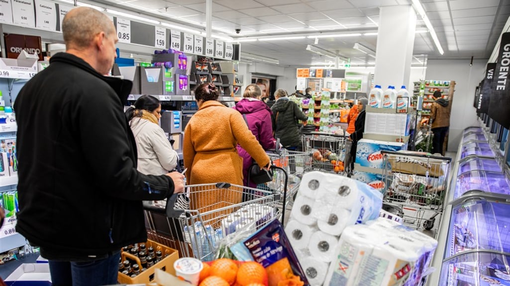 Hamsterwoede bij consument zorgt voor recordomzet supermarkten