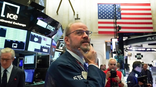 Wall Street weer hard omlaag na opleving, verlies AEX gedempt