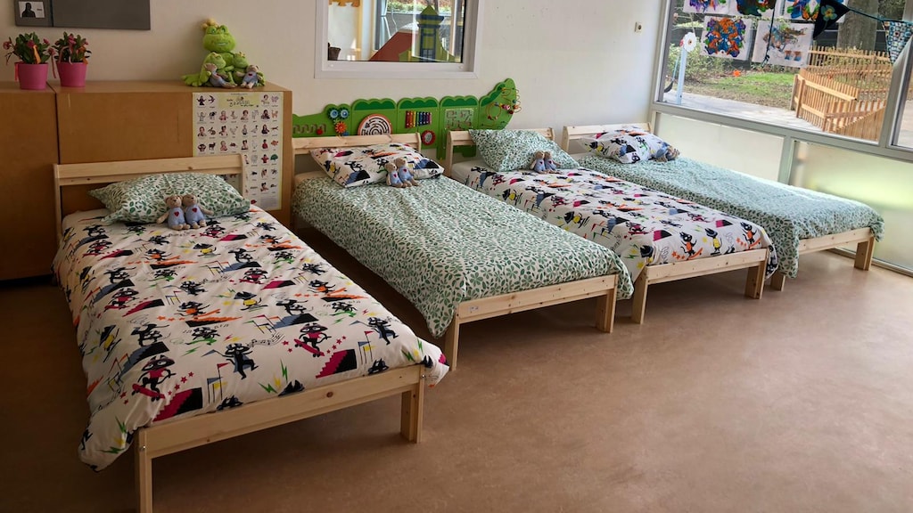 "De bedden zijn klaar."