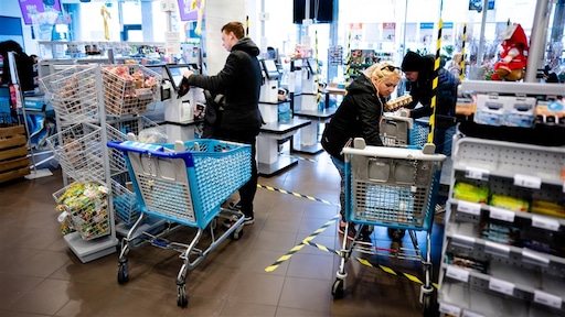 Hamsterwoede ebt weg, maar rijst, pasta en wc-papier zijn nog steeds mateloos populair