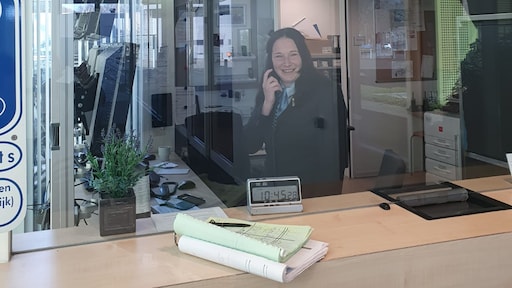 'Het is mijn plicht dit ziekenhuis veilig te houden', zegt beveiliger Sarona