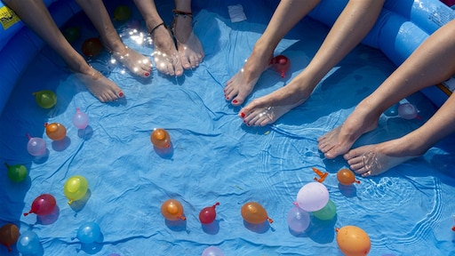 Run op trampolines, zwembadjes en zandbakken door coronacrisis