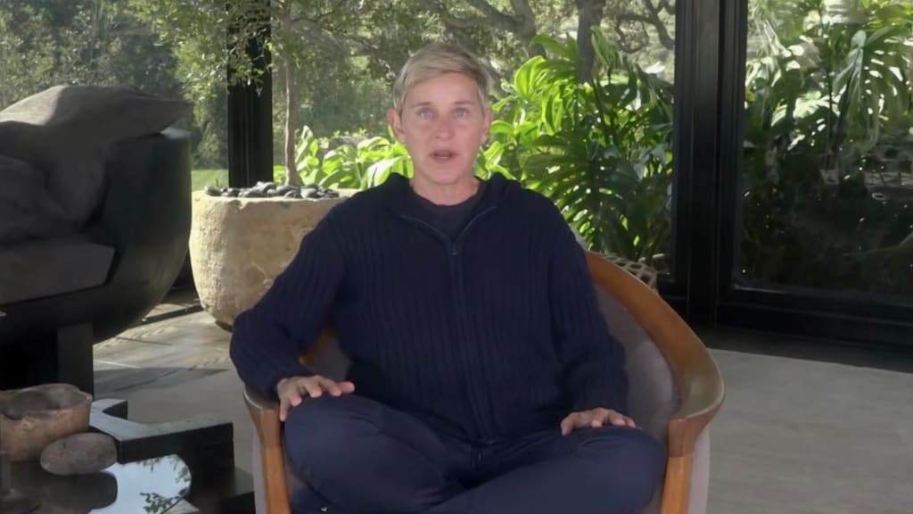 Ellen DeGeneres met de neus op de feiten gedrukt door critici