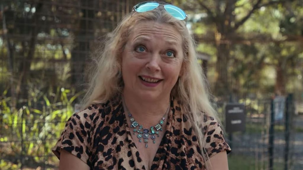 Opmerkelijk reclamespotje tijdens tv-uitzending met Carole Baskin